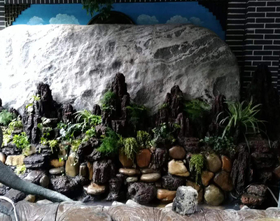 大连假山流水_室内假山水景【价格,批发,供应商,厂家】_大连青城艺景园林 .