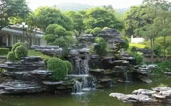 园林景观假山石材:水何澹澹,山岛竦峙