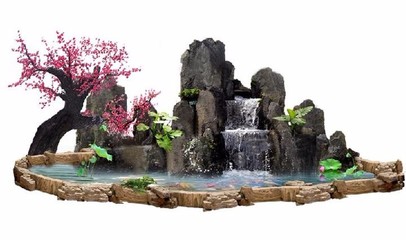 花果山 假山假树 西安 假山 园林景观