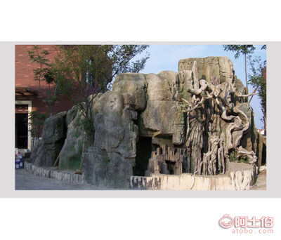 【云南假山专业施工_假山喷水池】单县永彬园林景观厂 - 产品库