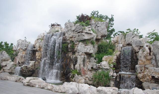 园林景观石之美——若人间仙境 景观假山