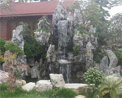 西安假山瀑布在制作时要注意的事项